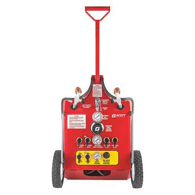 SCOTT SAFETY Air Cylinder Cart for SCBA - Cylinder Carts for SCBA