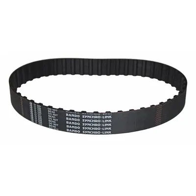 BANDO Timing Belt: One Side, Synchro-Link, 0.375 in Pitch, 1/2 in Top Wd, 248L050 - L Section Trapezoidal Timing Belts