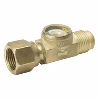 MUELLER Sight Glass: Flared Swivel, Brass (MPN A 18111)