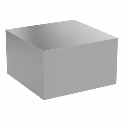OEM 1018 Carbon Steel Plate, Cold Rolled, Mill Finish, 3.5 in Thick, 6 in x 6 in - General Purpose 1018 Carbon Steel Sheets & Plates