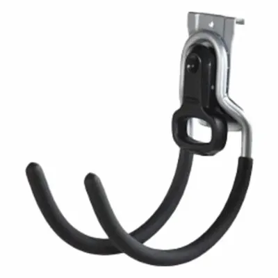 FASTTRACK Utility Hook, Steel, 6.9 in x 10 in x 3.1 in, 50 lb Capacity - Hooks for Wall-Mount Track Systems
