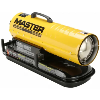 MASTER Portable Oil and Kerosene Torpedo Heater: Handheld Portable - Direct-Fired Portable Oil & Kerosene Torpedo Heaters