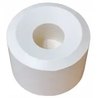 Hammer Tip: Soft, Rubber, 2 in Dia, Press Fit, Soft, Compatible with 1TMB9, Vaughan, RM24TW
