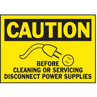BRADY Caution: Before Sign - Caution: Before Signs