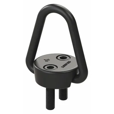 ADB HOIST RINGS Hoist Ring: Pivot, Black Oxide-Coated Steel, 1/2"-13, Max. 5,000 lb - Pivot-Only Hoist Rings