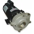 This straight centrifugal pump is suited for water transfer, circulation, and fluid handling in HVAC, irrigation, and wash-down systems. It operates on 115/230V AC, delivers up to 50 ft of head, and features a 1-1/2 in intake and 1-1/4 in discharge. The open drip-proof (ODP) motor enclosure and stainless steel construction support use with clean, non-corrosive liquids.