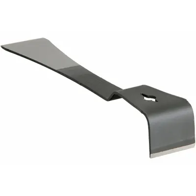 STANLEY Pry Bar: Chisel End, 9 in Overall Lg, 1/2 in Bar Wd, 1 5/8 in End Wd, T No - Flat Bars