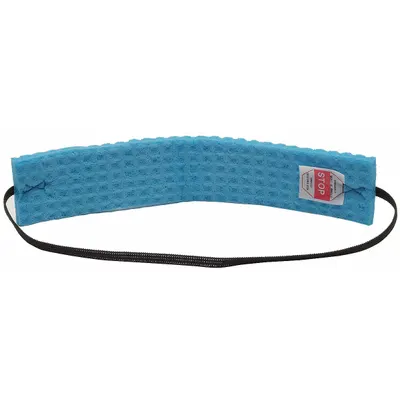 CONDOR Sweatband: Blue, Universal, Head Band, Cooling, Cellulose, Evaporative-Cooling - Sweatbands