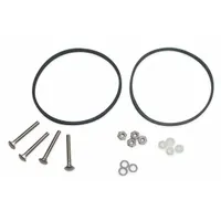 BRADLEY Sprayhead Repair Kit: Rubber, Carriage Bolt/Neoprene Washer/Sprayhead Grommet/Washer, Nut (MPN S45-051)