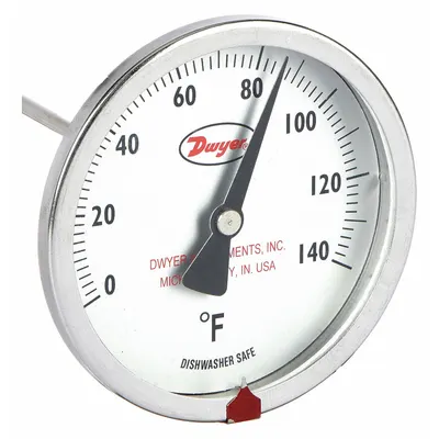 Dwyer CBT1750111 Clip-On Dial Thermometer - General Purpose Vat & Pan Clip-On Dial Thermometers