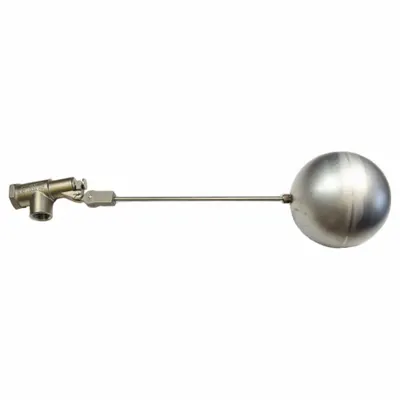 BOB Float Valve Assembly: For Water Media, Angle Valve Body, Cylindrical, Horizontal Piping - General Service Float Valve Assemblies